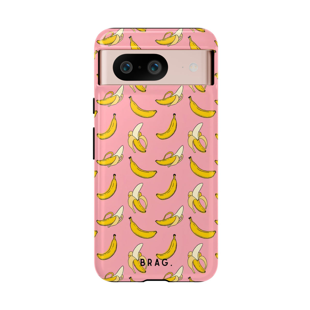 Banana Blush Tough Phone Case – Shockproof Protective iPhone Cover