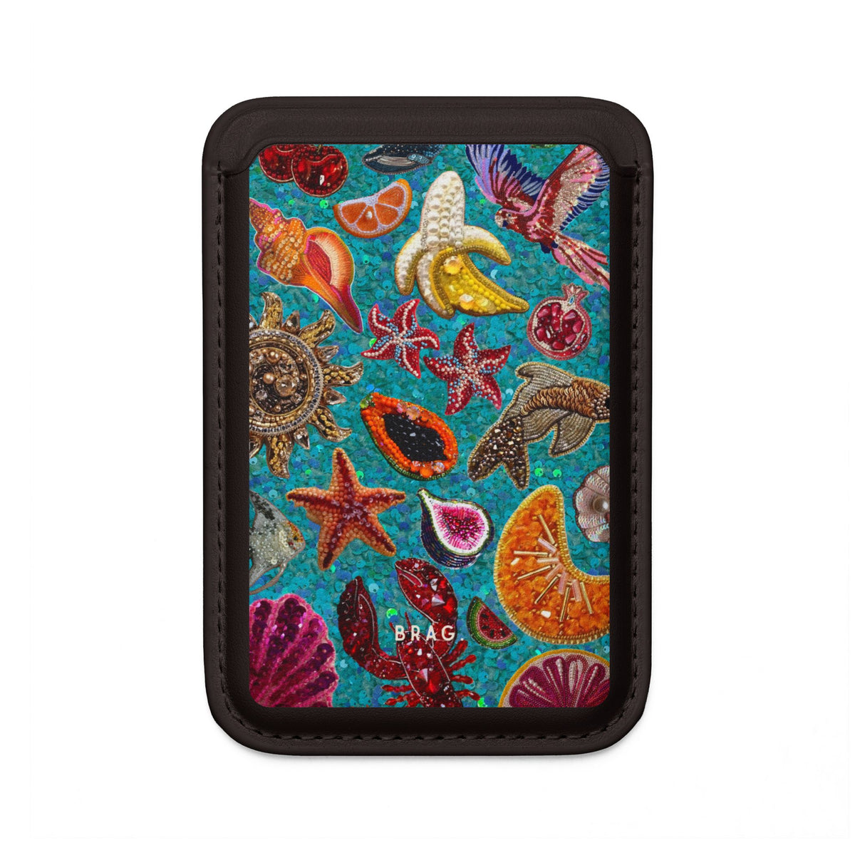 Treasure Reef MagSafe Vegan Wallet — Slim Phone Card Holder
