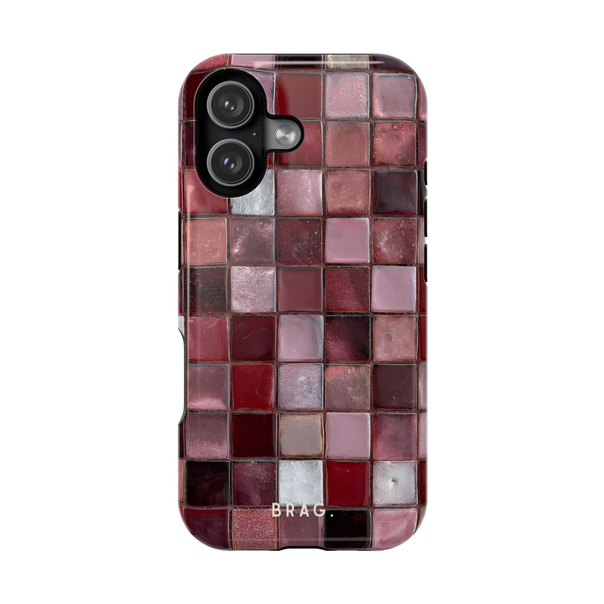 Cherry Tile Magnetic Impact-Resistant Phone Case