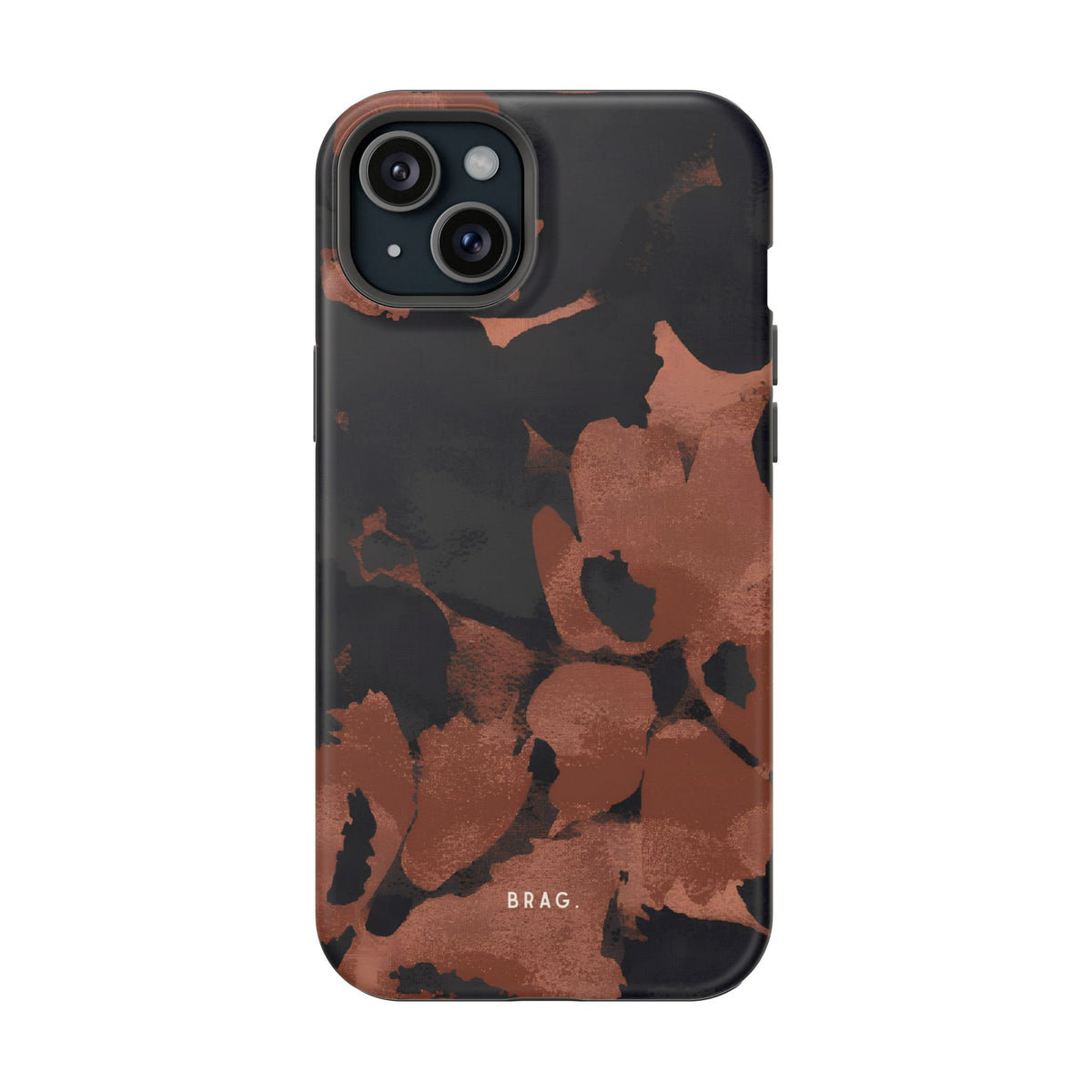 Terracotta Bloom Magnetic Impact-Resistant Phone Case