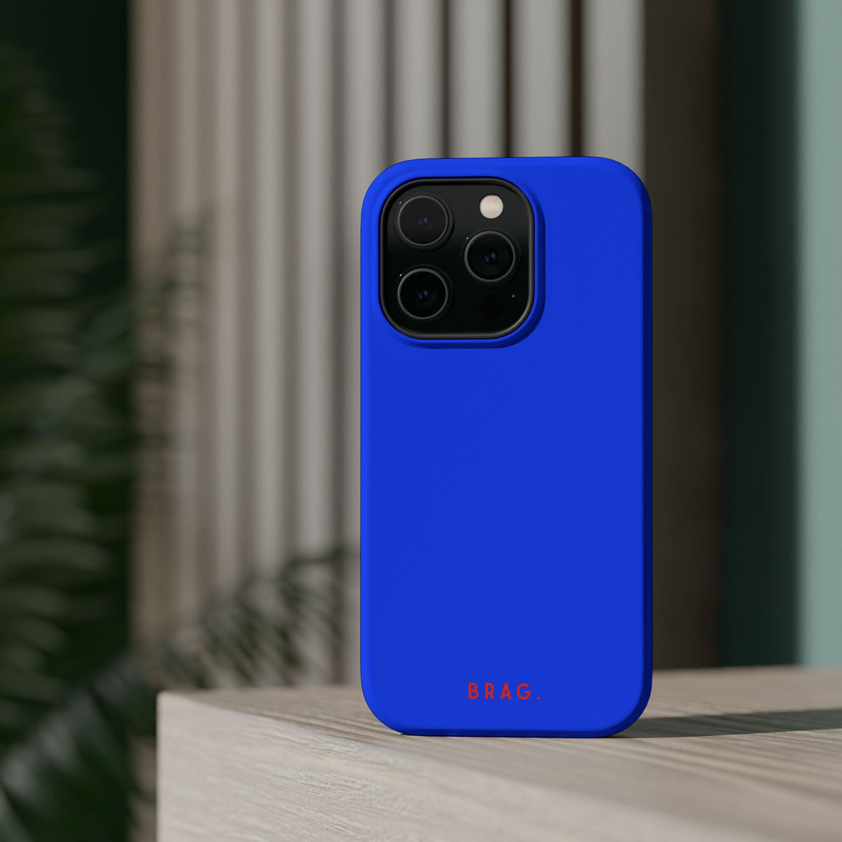 Brag Blue Magnetic Impact-Resistant Phone Case