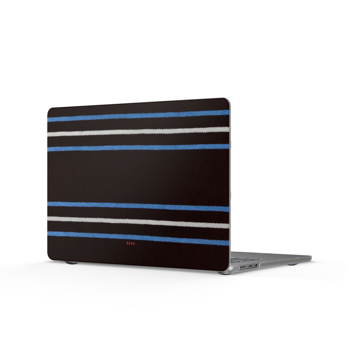 Midnight Line Matte MacBook Case — Slim Protective Laptop Cover