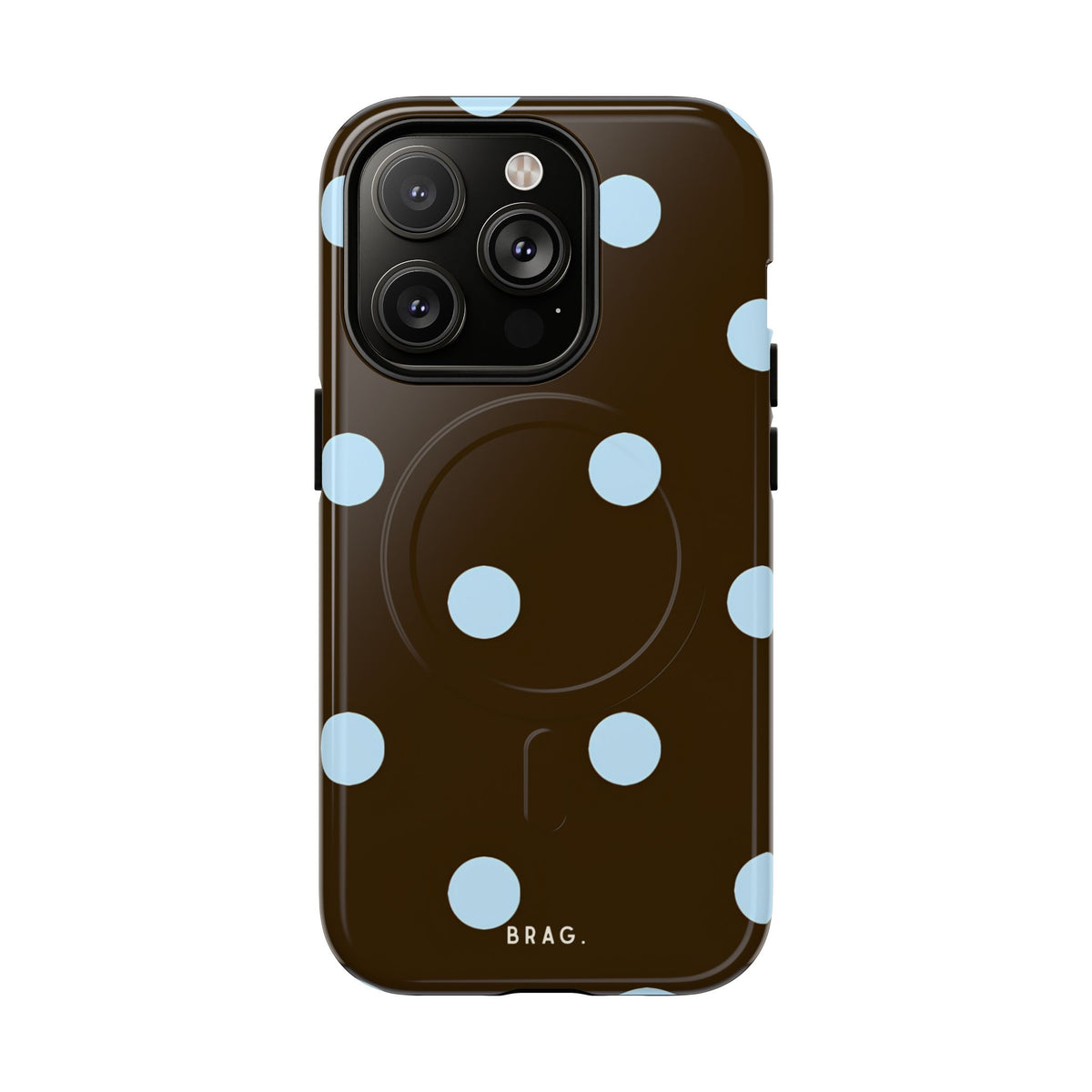 Scattered Dots MagSafe Tough Phone Case — Magnetic Protective Cover