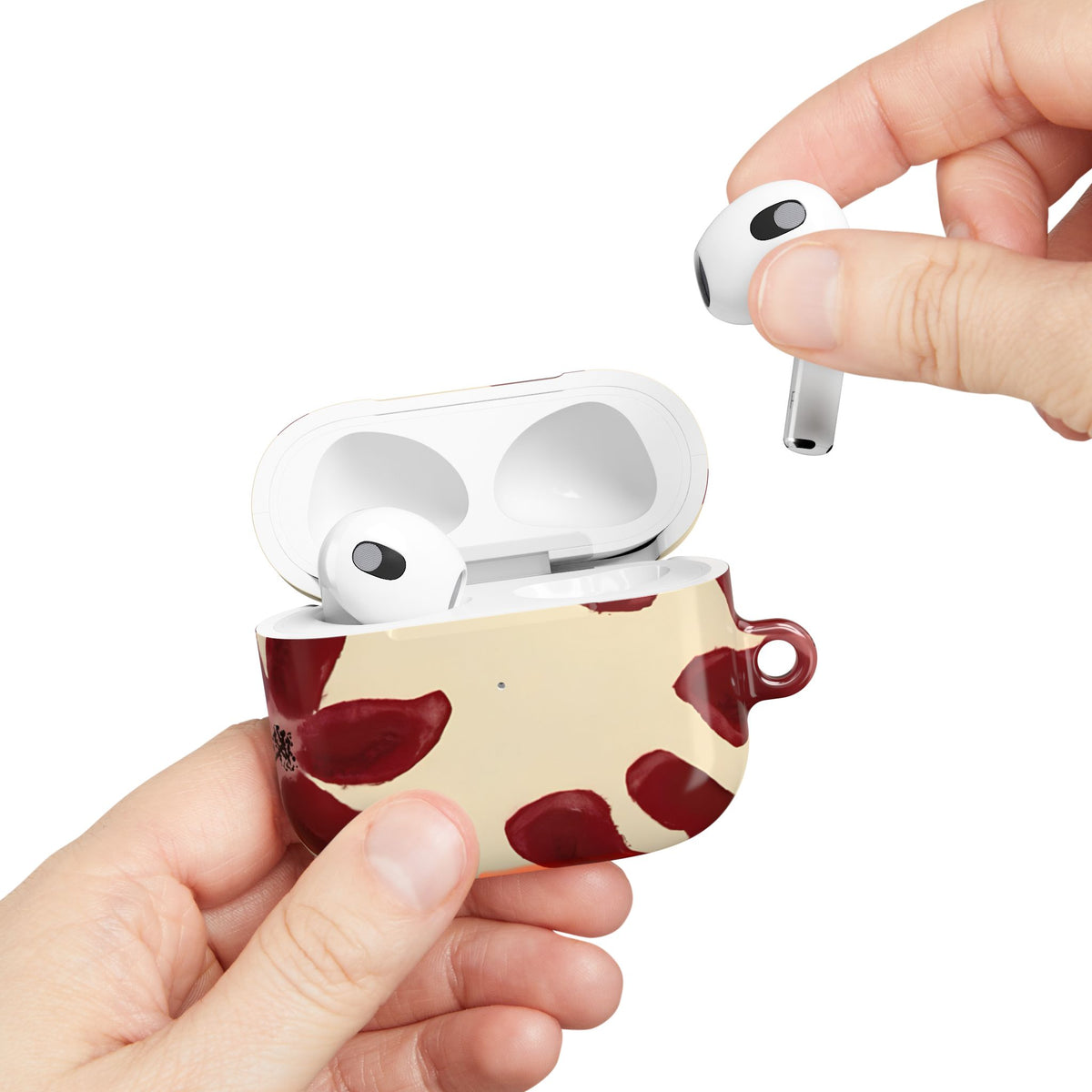 Cherry Bloom AirPod Case – Slim Protective Charging Case