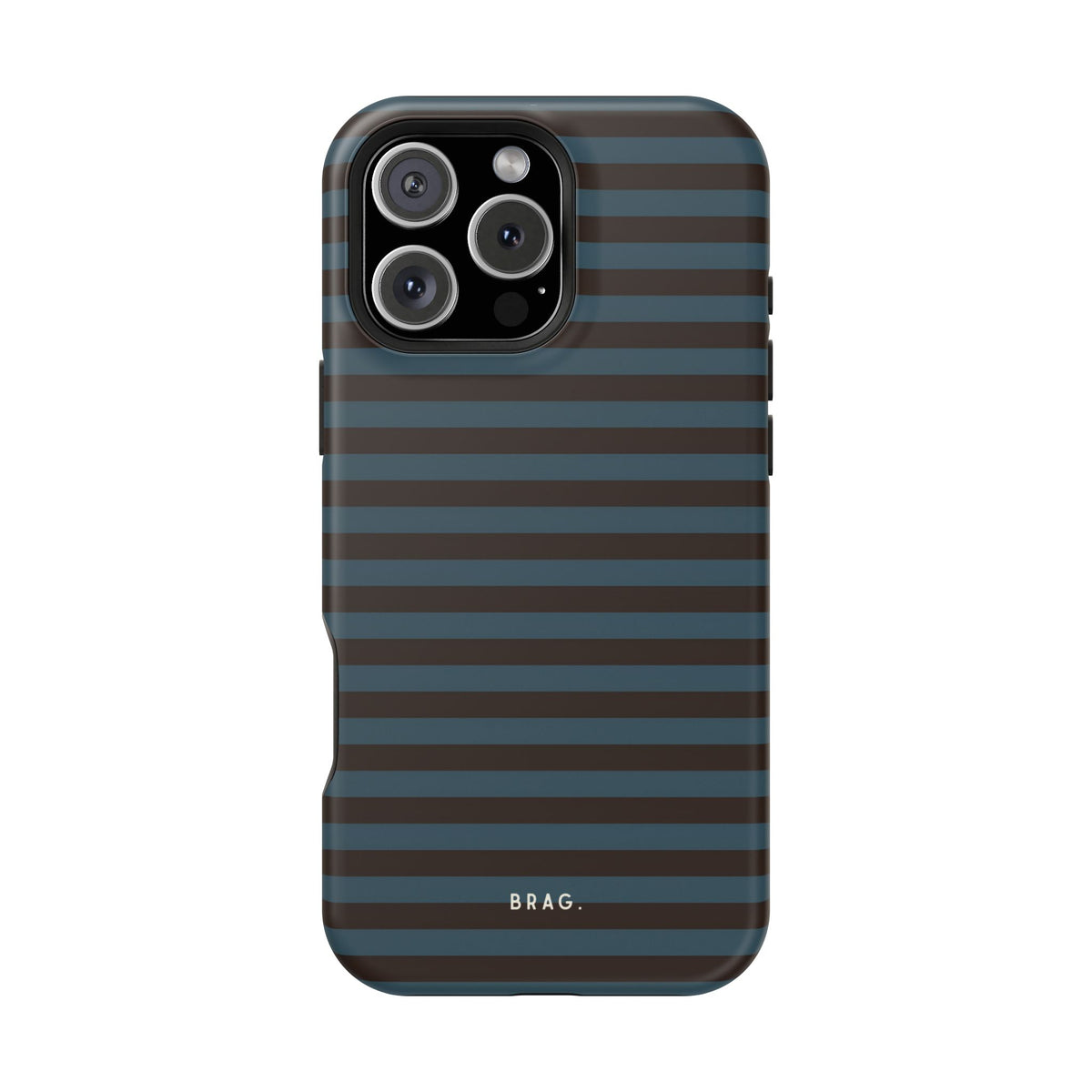Seaside Stripe Magnetic Impact-Resistant Phone Case