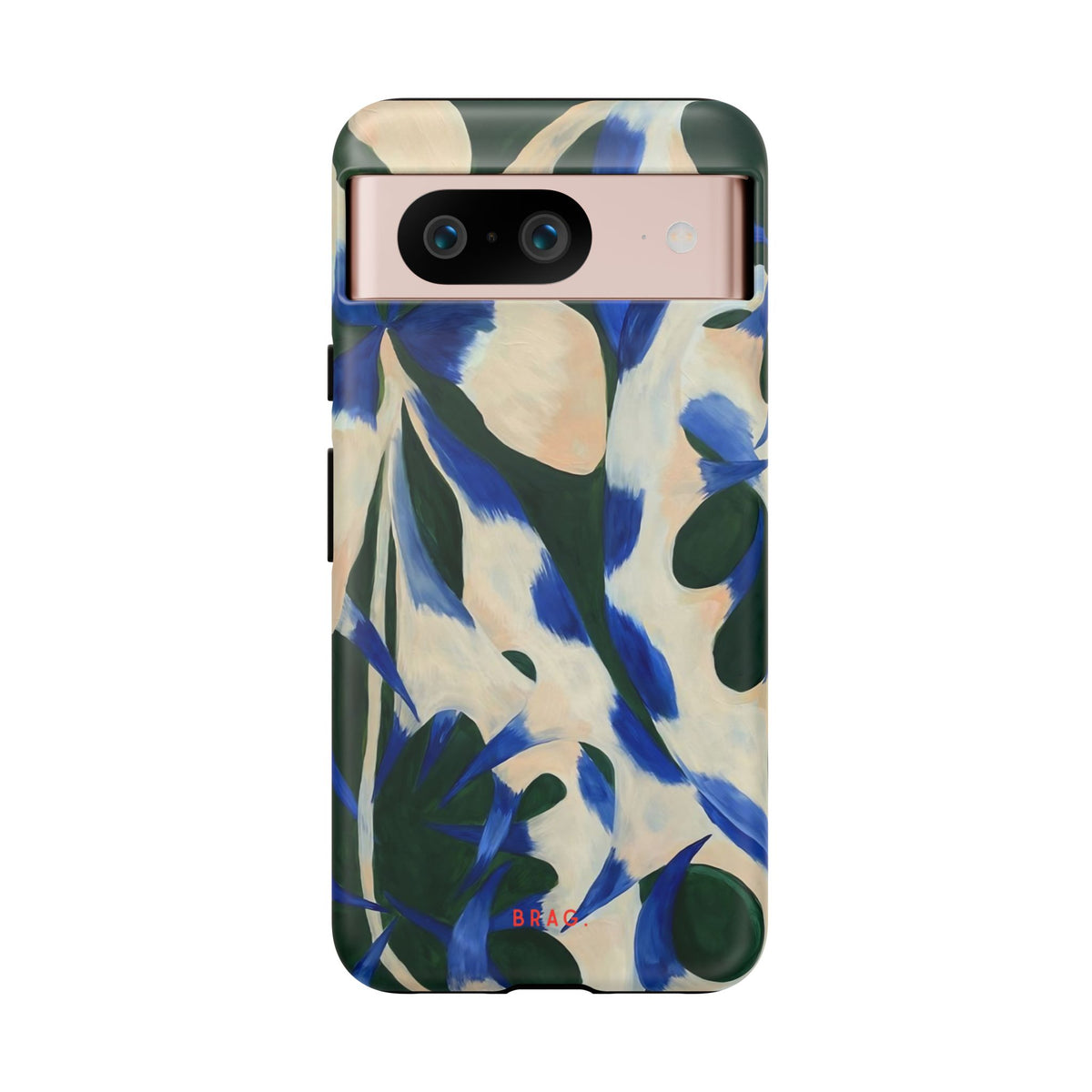 Blue Garden Tough Phone Case – Shockproof Protective iPhone Cover