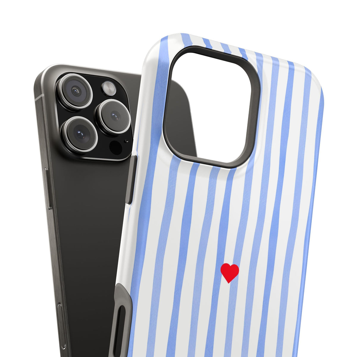 Blue Heart Magnetic Impact-Resistant Phone Case