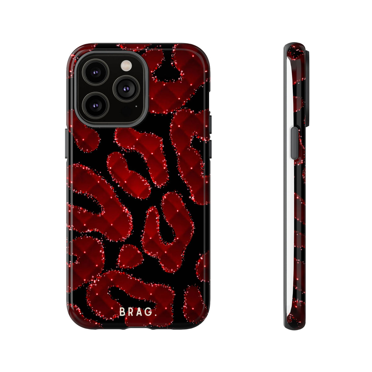 Wild Heart Tough Phone Case – Shockproof Protective iPhone Cover