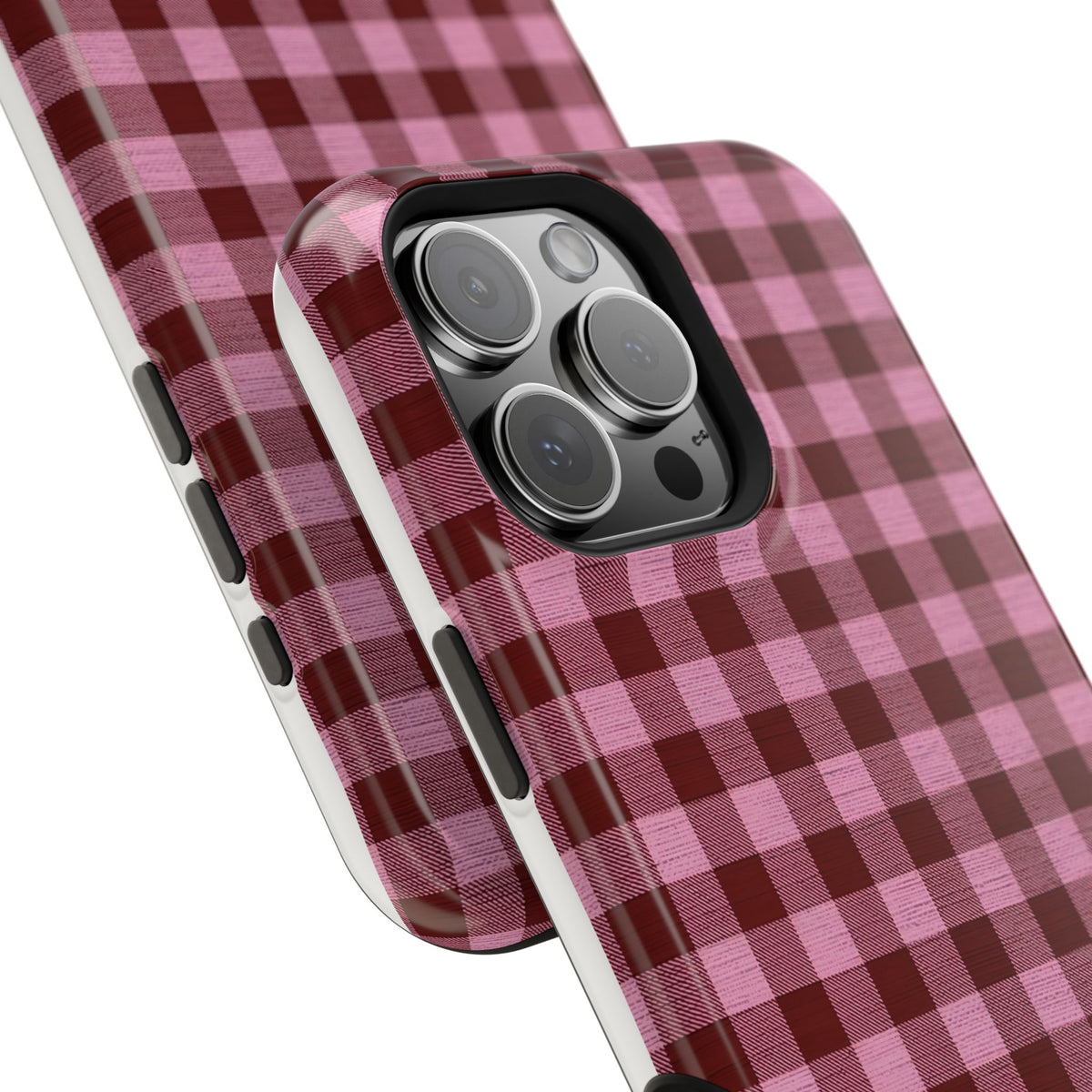 Club Check Magnetic Impact-Resistant Phone Case