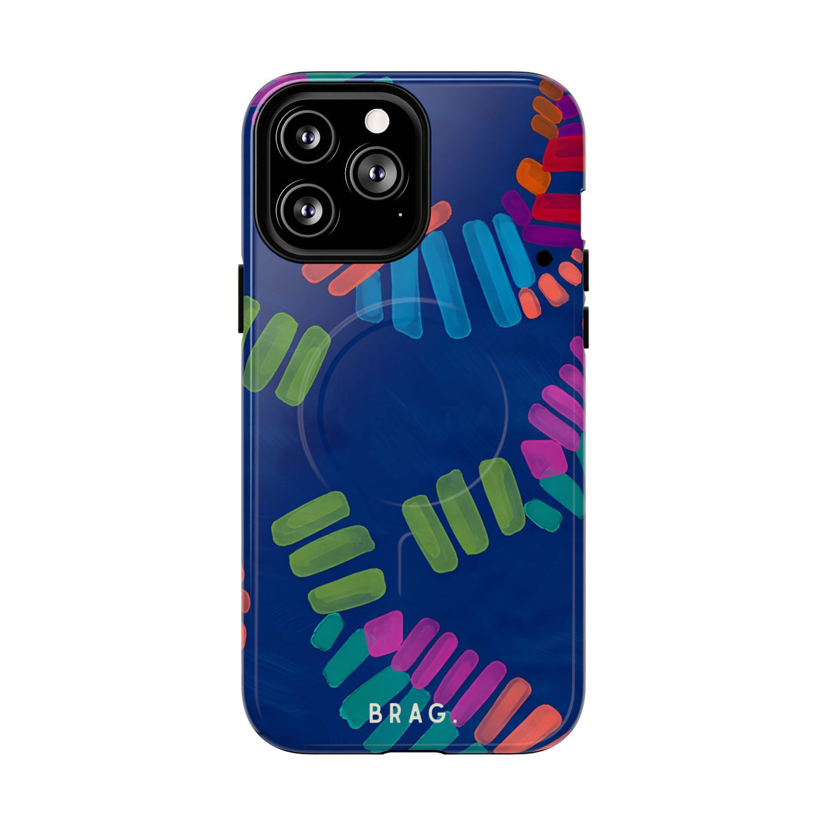 Blue Palm MagSafe Tough Phone Case — Magnetic Protective Cover