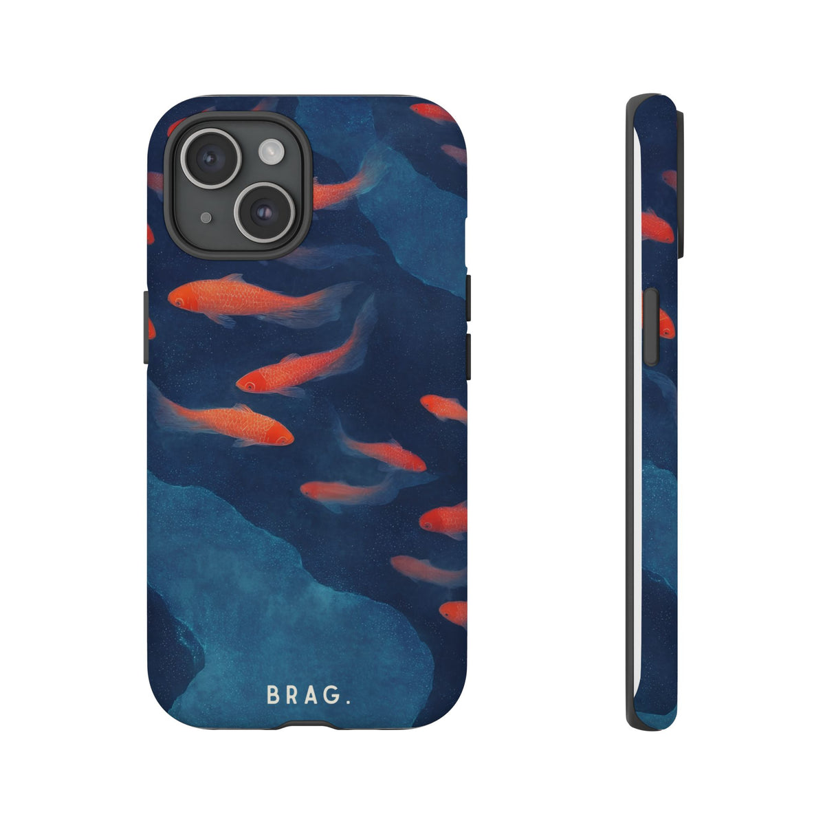 Midnight Swim Tough Phone Case – Shockproof Protective iPhone Cover