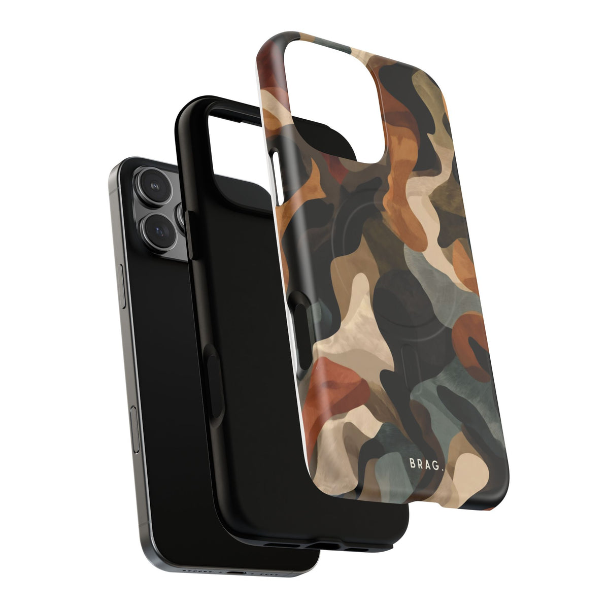 Desert Camo MagSafe Tough Phone Case — Magnetic Protective Cover