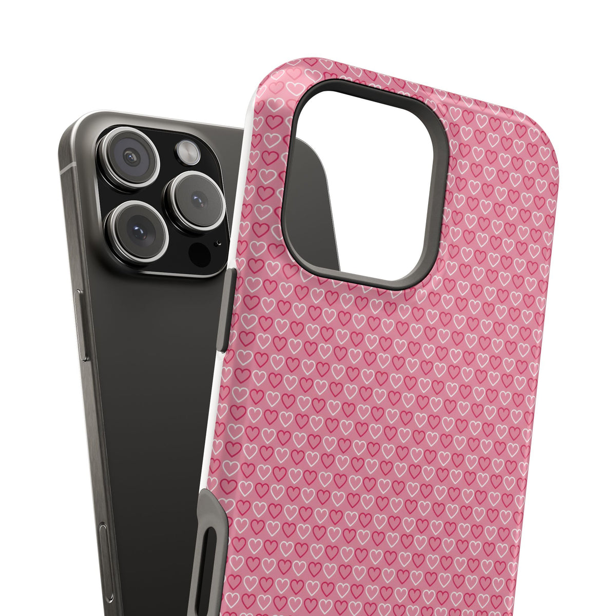 Pink Diamond Magnetic Impact-Resistant Phone Case