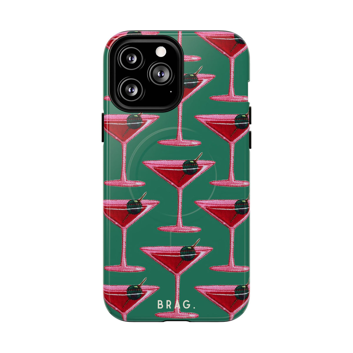 Pink Martini MagSafe Tough Phone Case — Magnetic Protective Cover