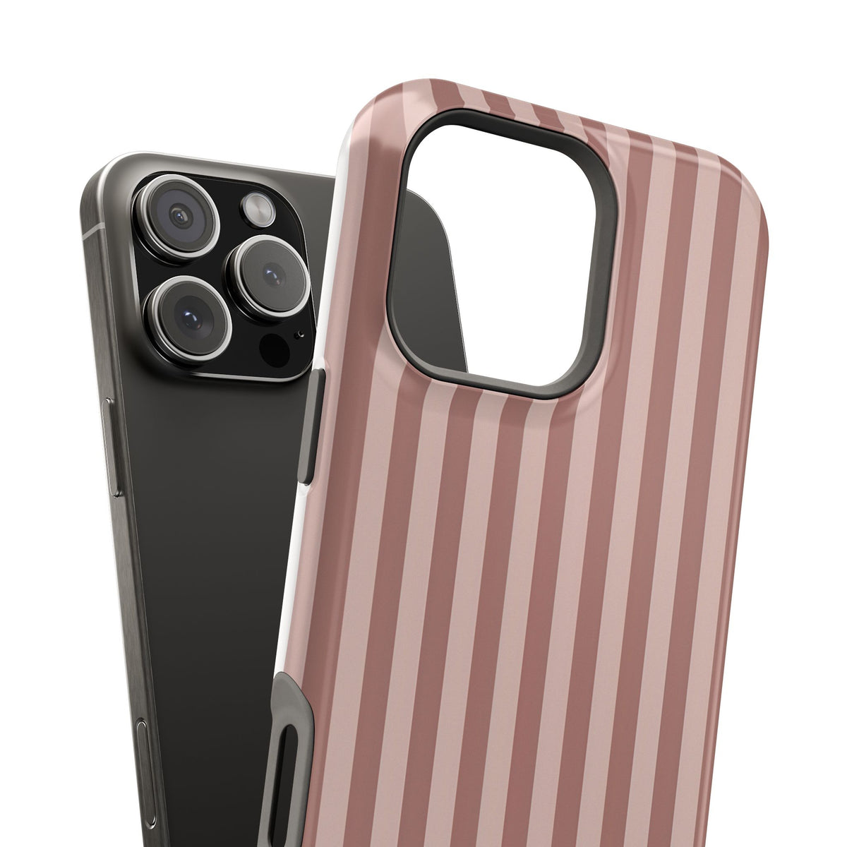 Sugar Stripe Magnetic Impact-Resistant Phone Case