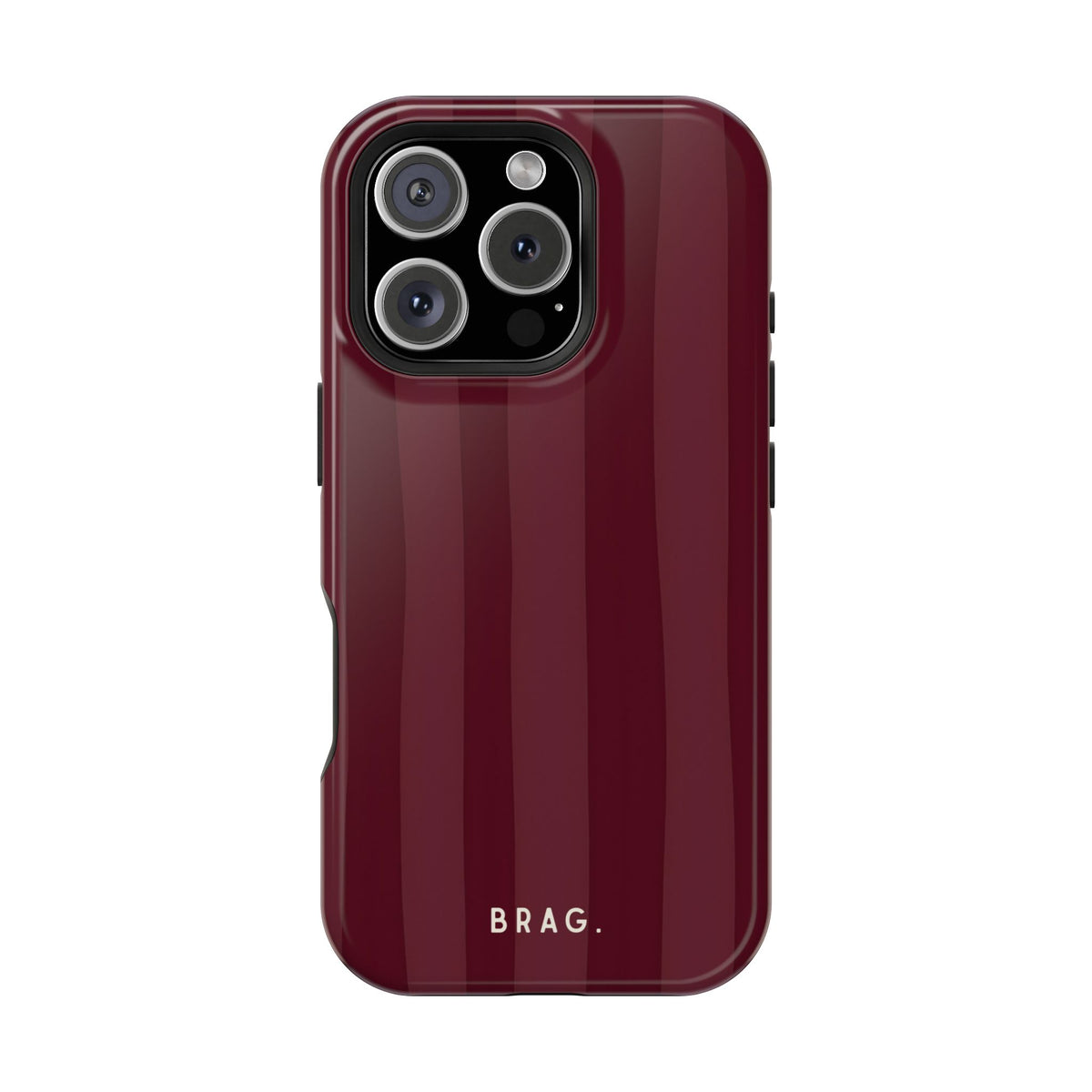 Dark Cherry Magnetic Impact-Resistant Phone Case