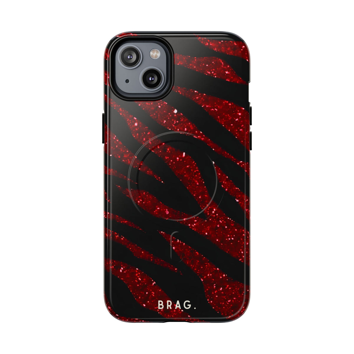 Red Tiger MagSafe Tough Phone Case — Magnetic Protective Cover