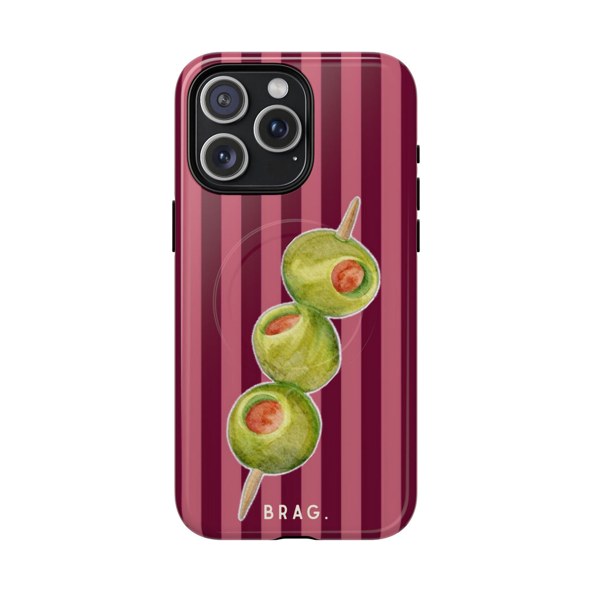 Olive Hour MagSafe Tough Phone Case — Magnetic Protective Cover