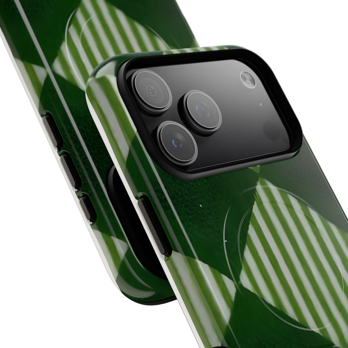 Woven Pattern MagSafe Tough Phone Case — Magnetic Protective Cover