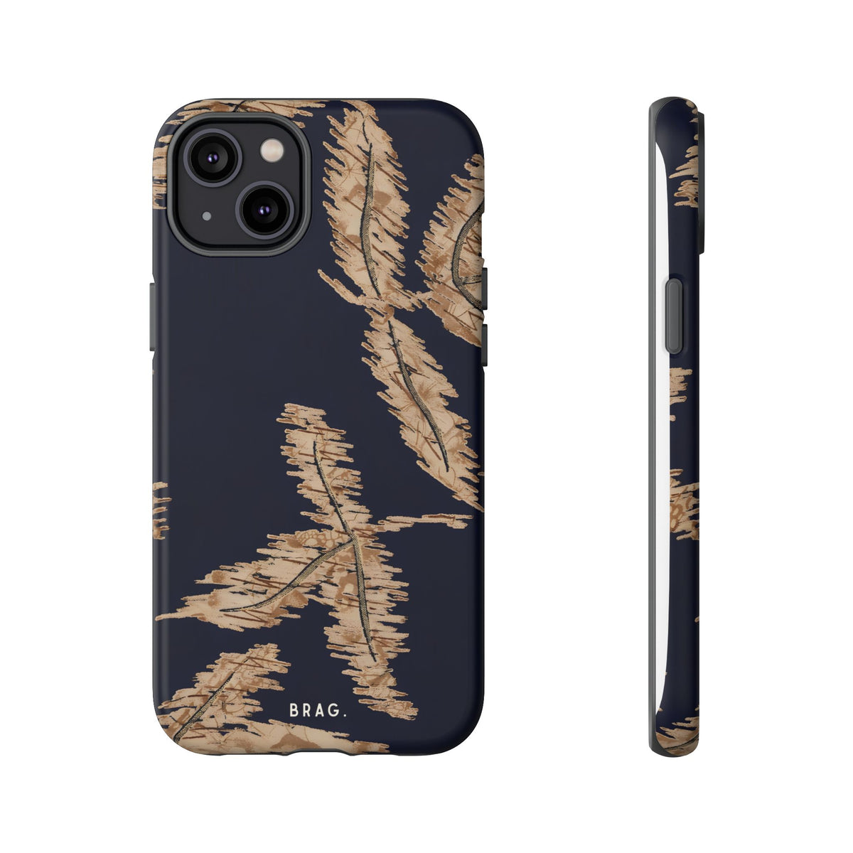 Golden Fern Tough Phone Case – Shockproof Protective iPhone Cover