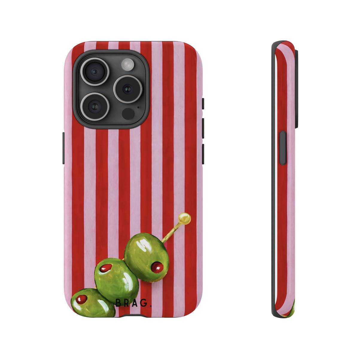 Olive Affair Tough Phone Case – Shockproof Protective iPhone Cover