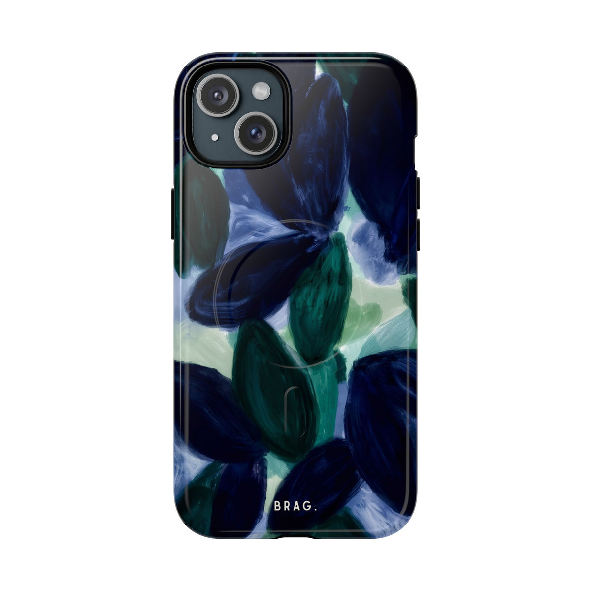 Indigo Garden MagSafe Tough Phone Case — Magnetic Protective Cover