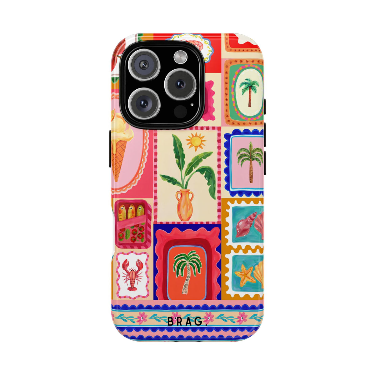 Postcard Tough Phone Case – Shockproof Protective iPhone Cover