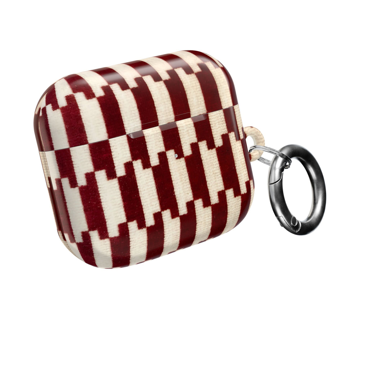 Wine & Cream AirPod Case – Slim Protective Charging Case