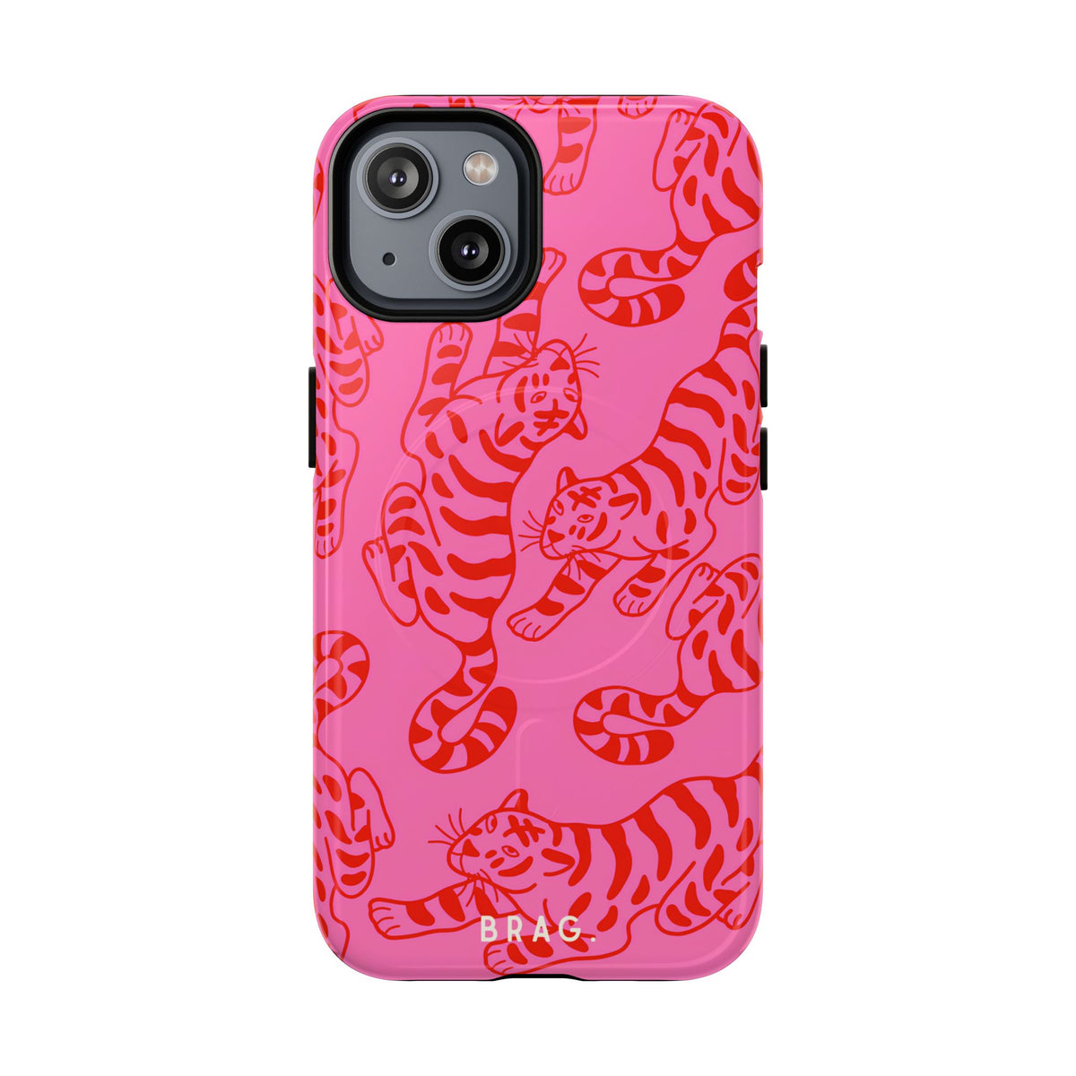 Tiger Lily MagSafe Tough Phone Case — Magnetic Protective Cover