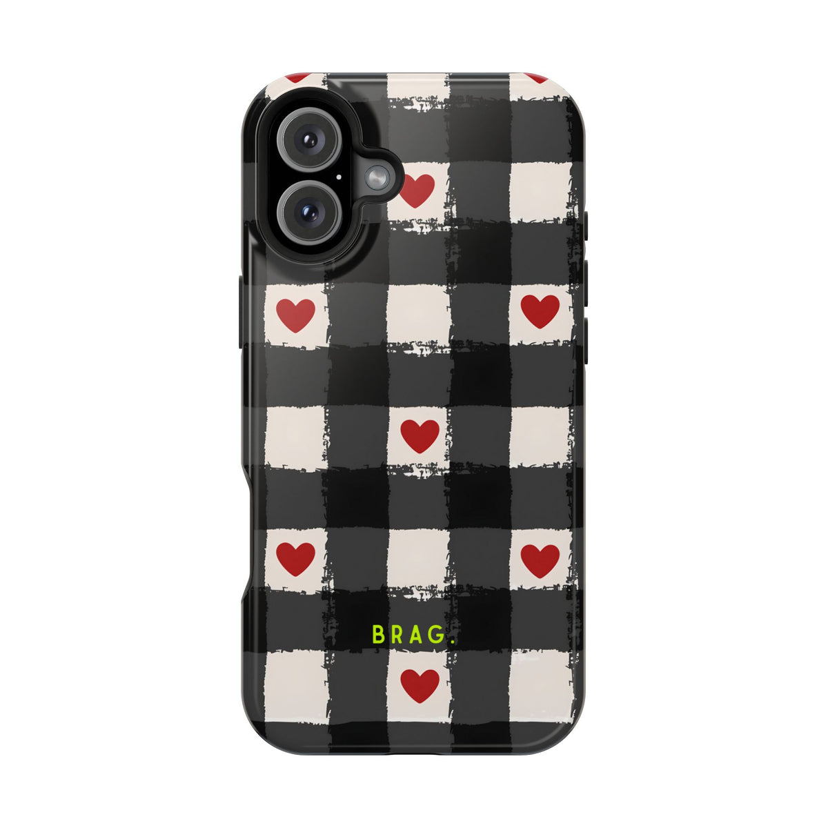 Lucky Heart Magnetic Impact-Resistant Phone Case