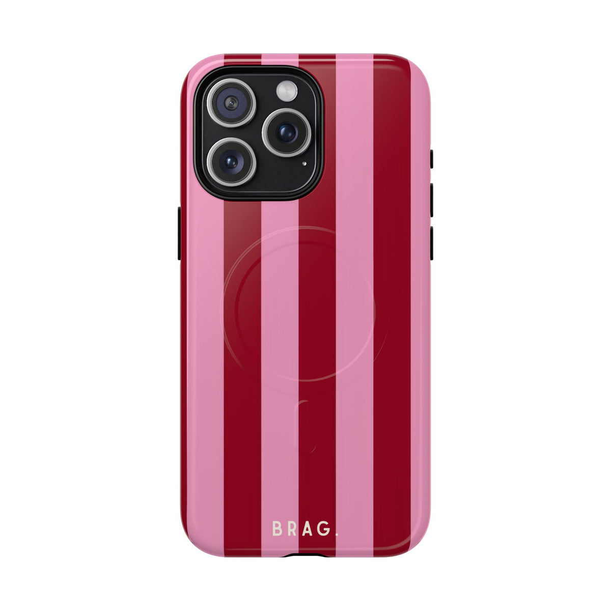 Candy Cane MagSafe Tough Phone Case — Magnetic Protective Cover
