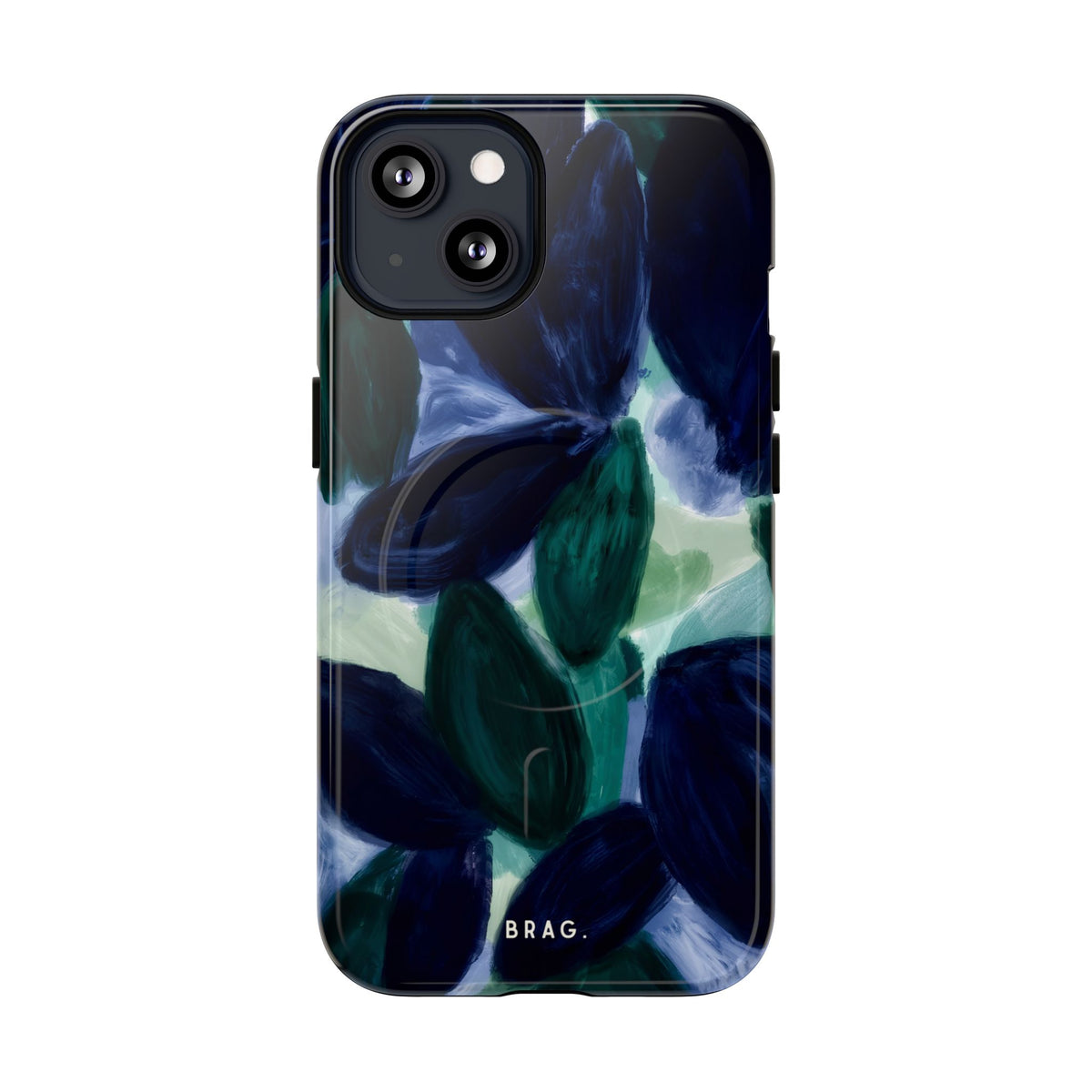Indigo Garden MagSafe Tough Phone Case — Magnetic Protective Cover