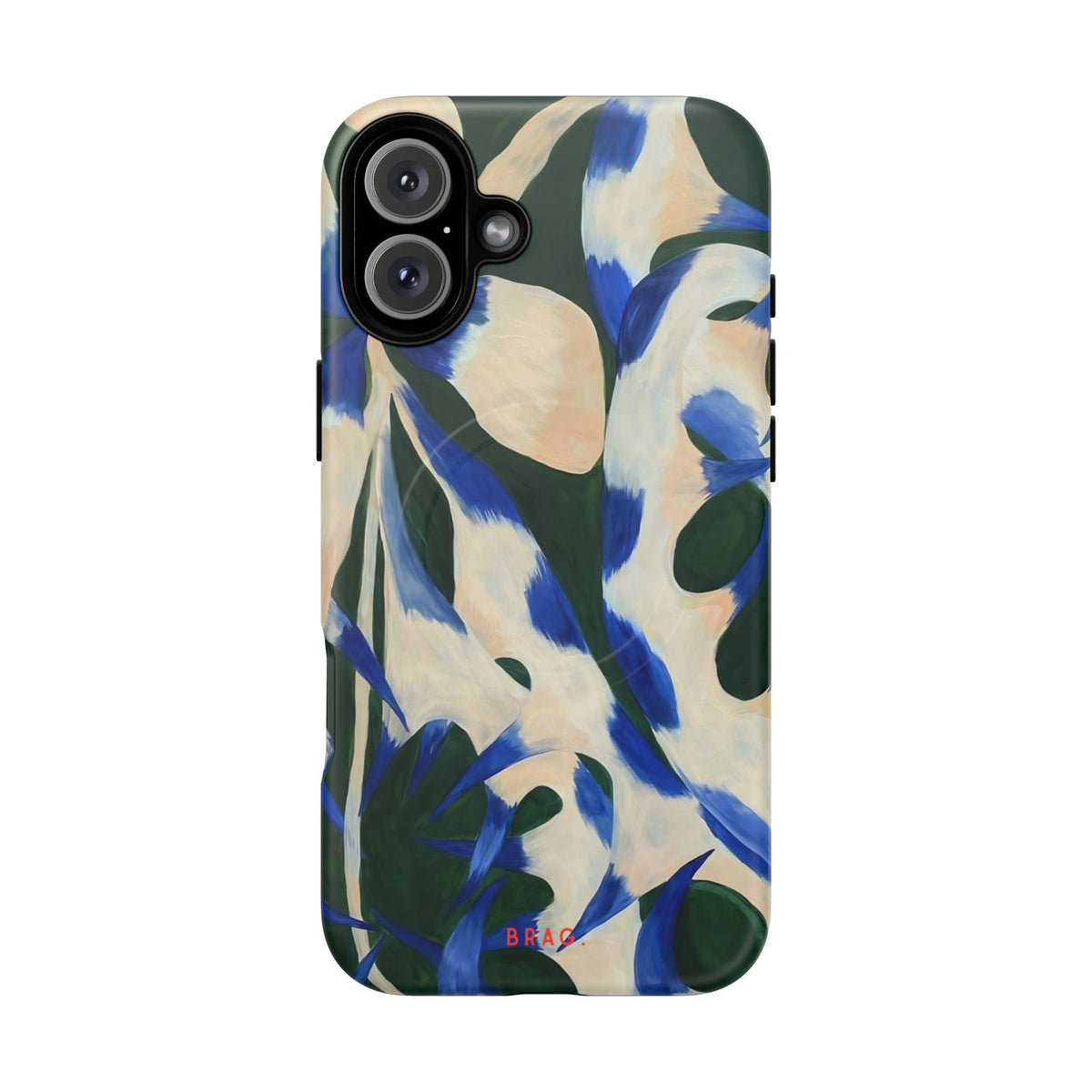 Blue Garden MagSafe Tough Phone Case — Magnetic Protective Cover