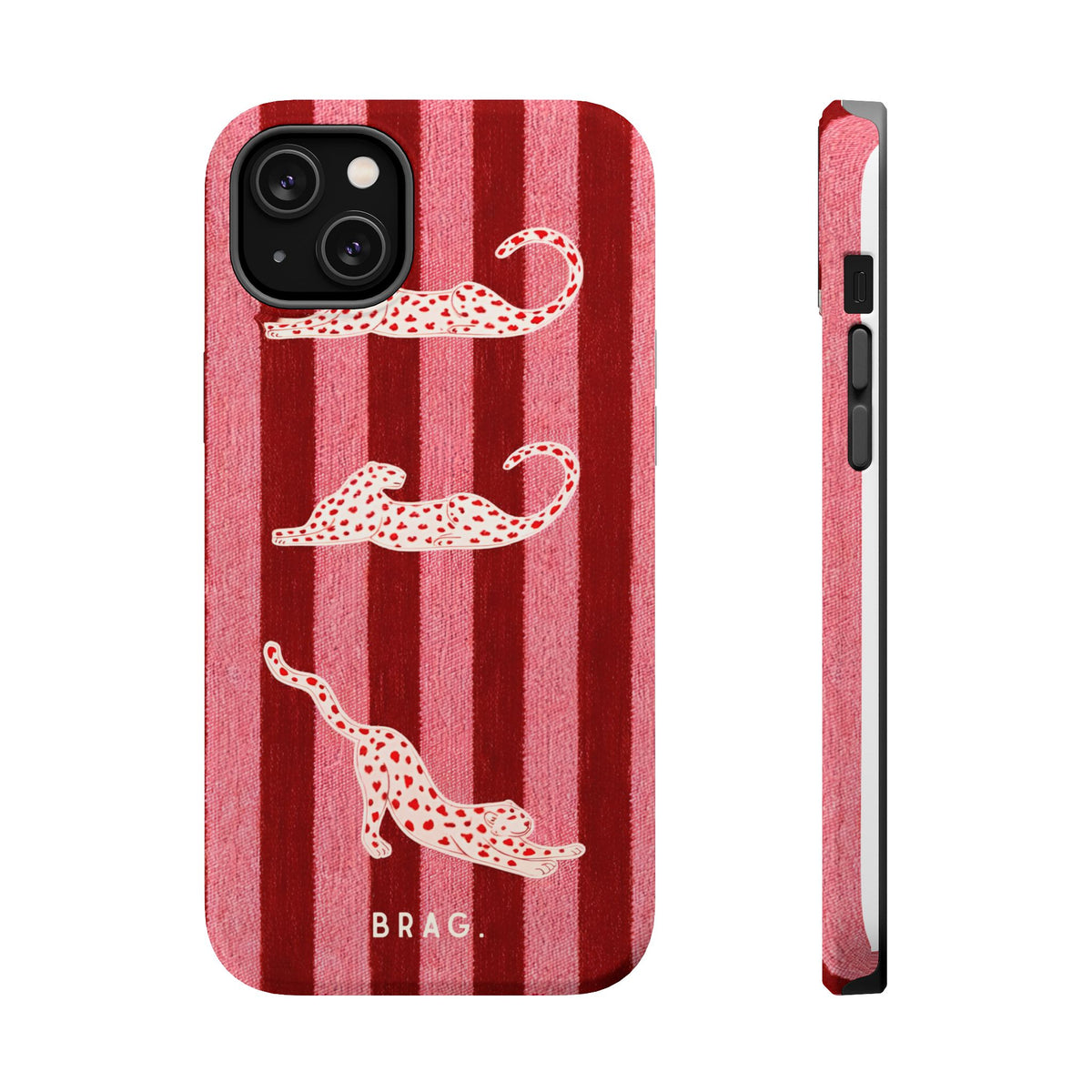 Pink Safari Magnetic Impact-Resistant Phone Case