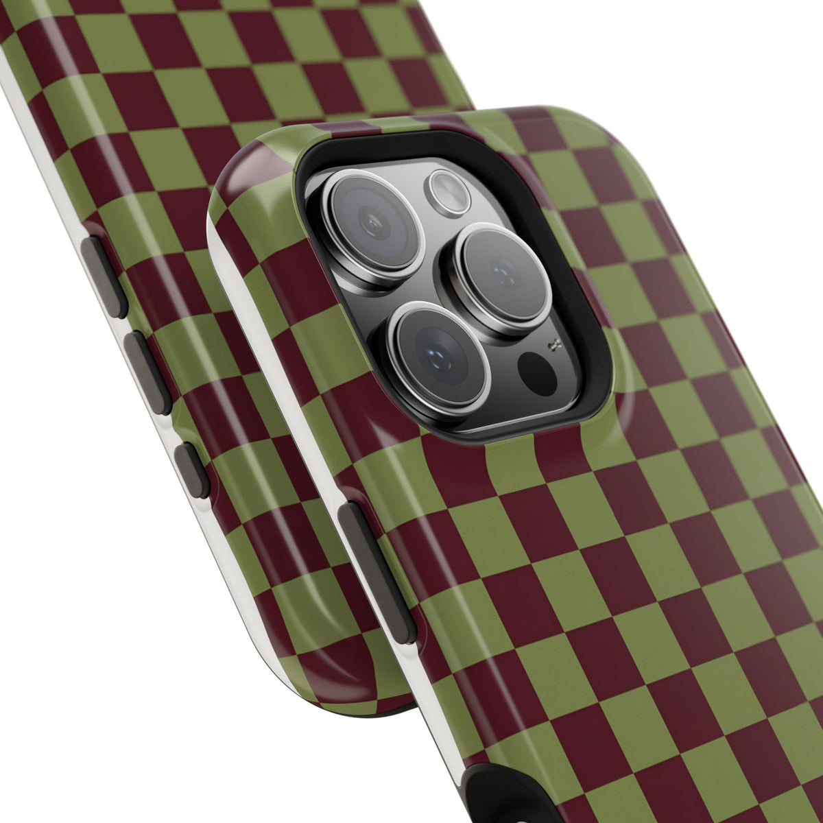 Lucky Check Magnetic Impact-Resistant Phone Case