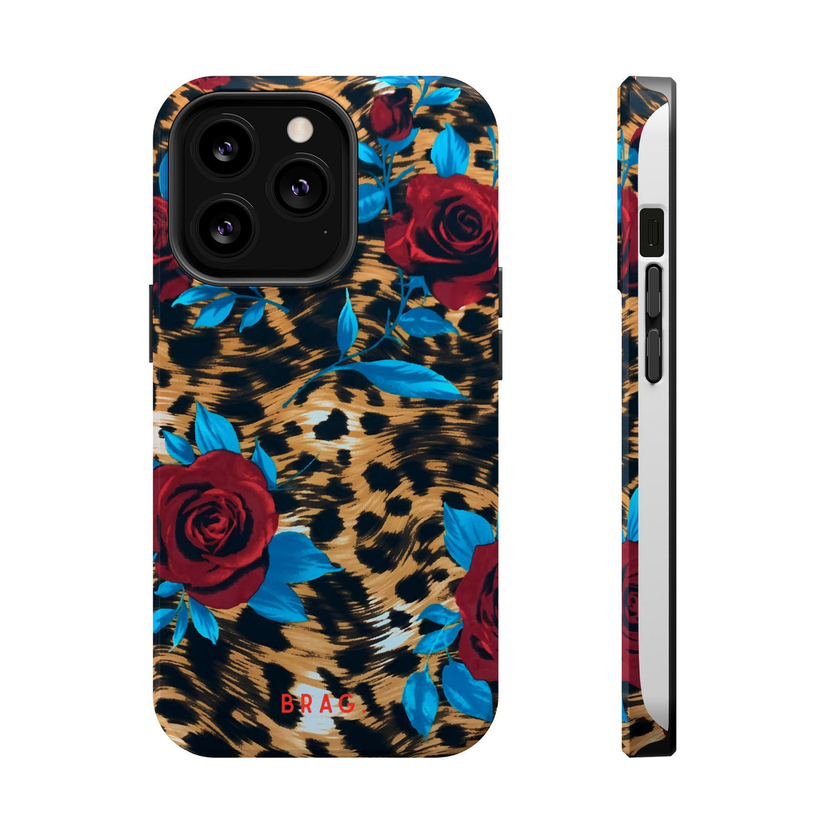 Wild Rose Magnetic Impact-Resistant Phone Case