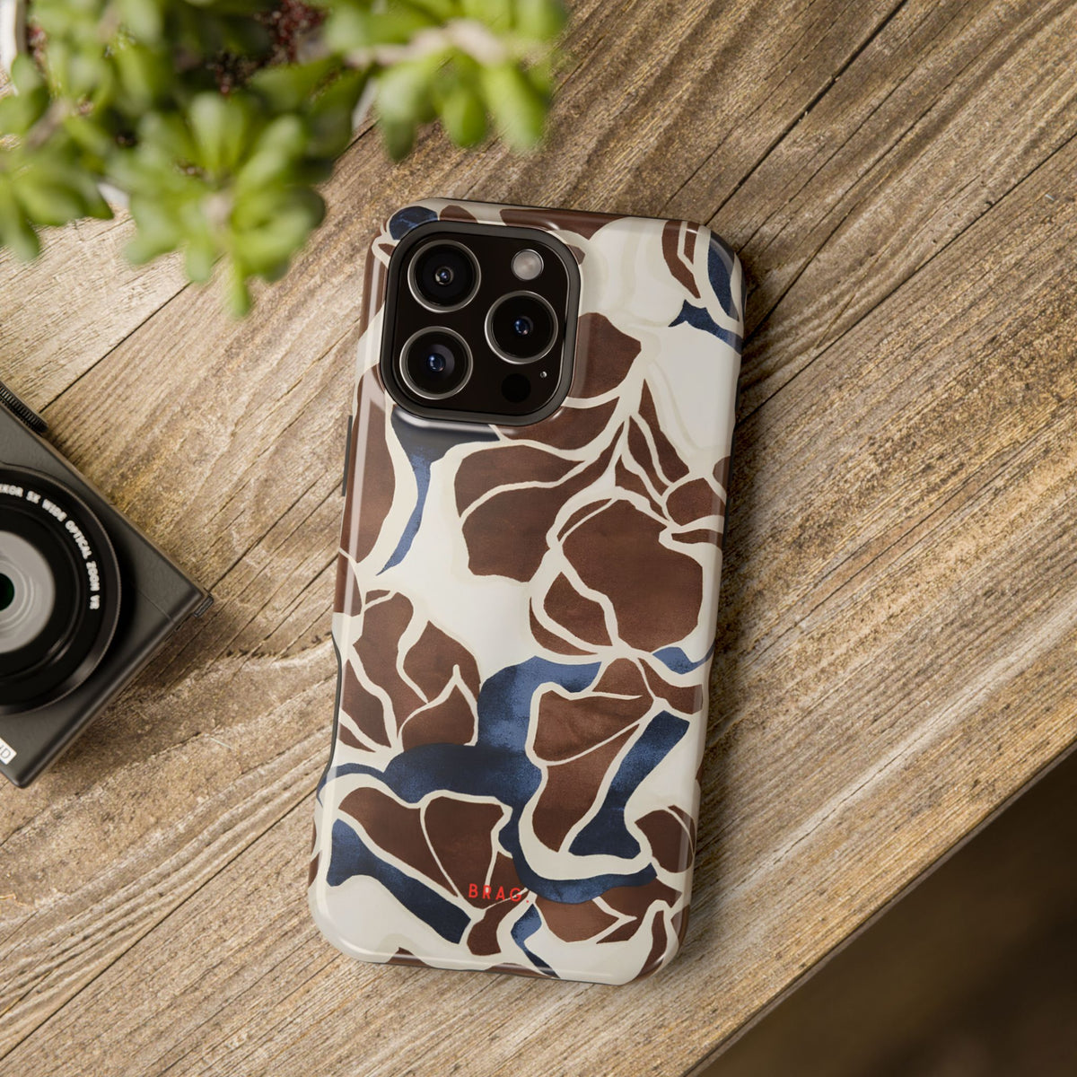 Stone Wave Magnetic Impact-Resistant Phone Case