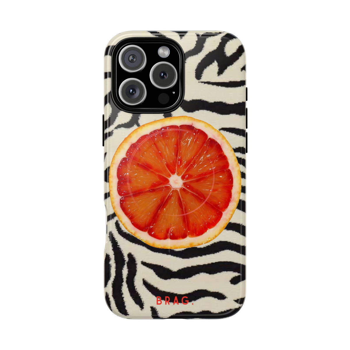 Citrus Safari MagSafe Tough Phone Case — Magnetic Protective Cover