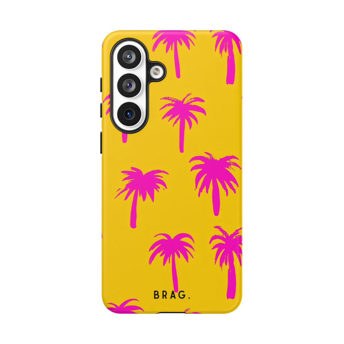 Pink Palms Tough Phone Case – Shockproof Protective iPhone Cover