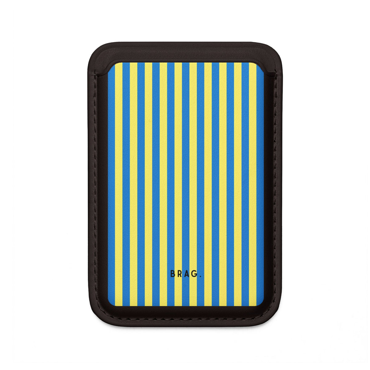 Capri Blue MagSafe Vegan Wallet — Slim Phone Card Holder