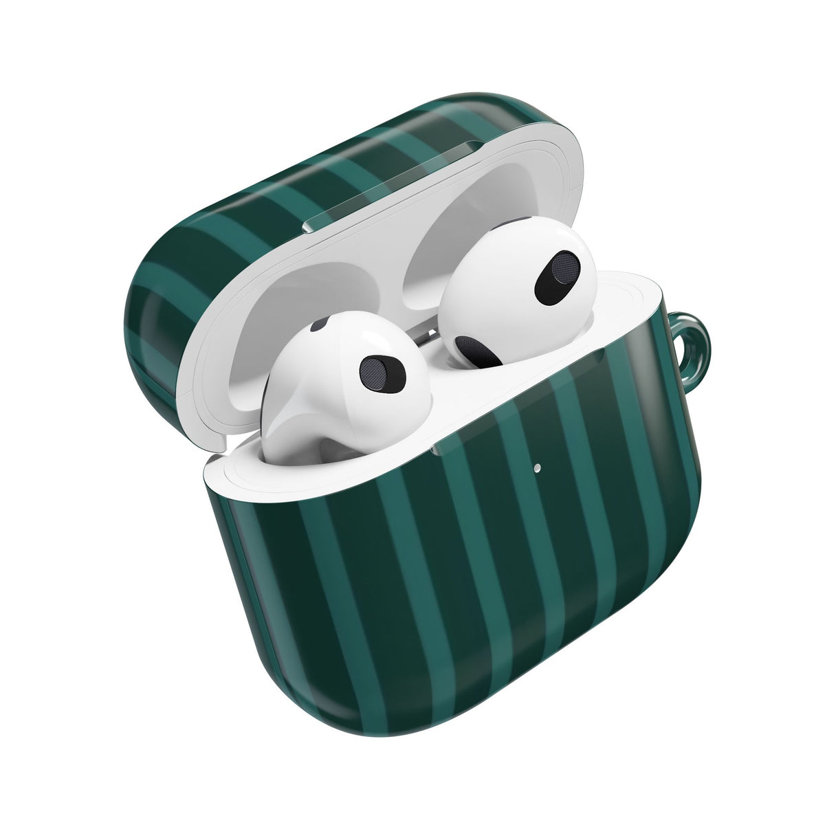 Forest Stripe AirPod Case – Slim Protective Charging Case