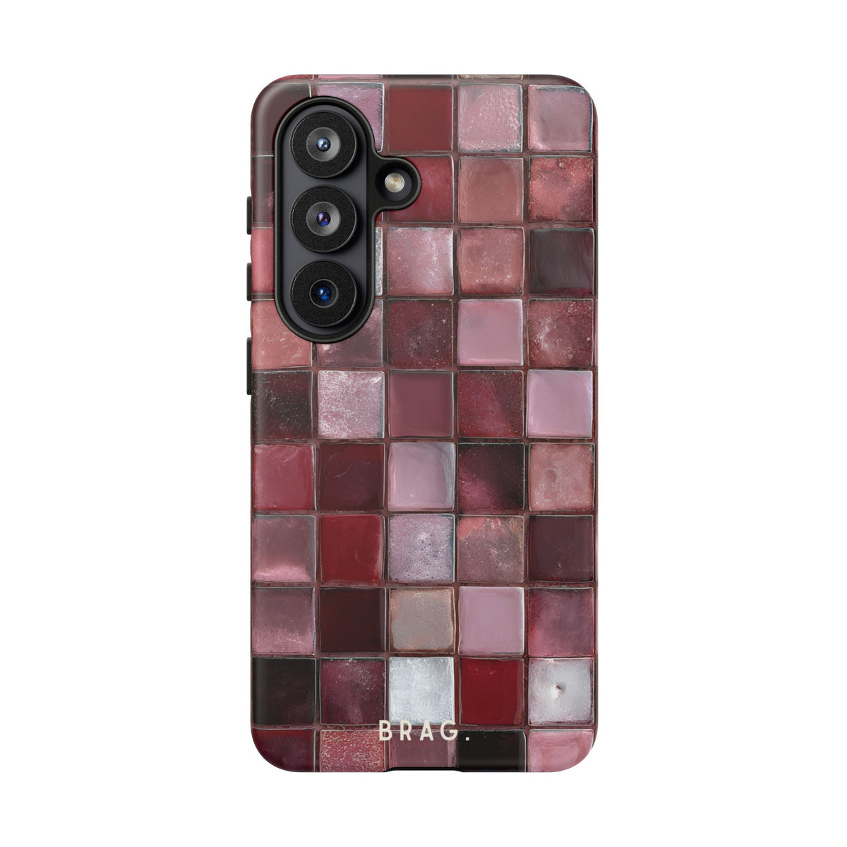 Cherry Tile Tough Phone Case – Shockproof Protective iPhone Cover