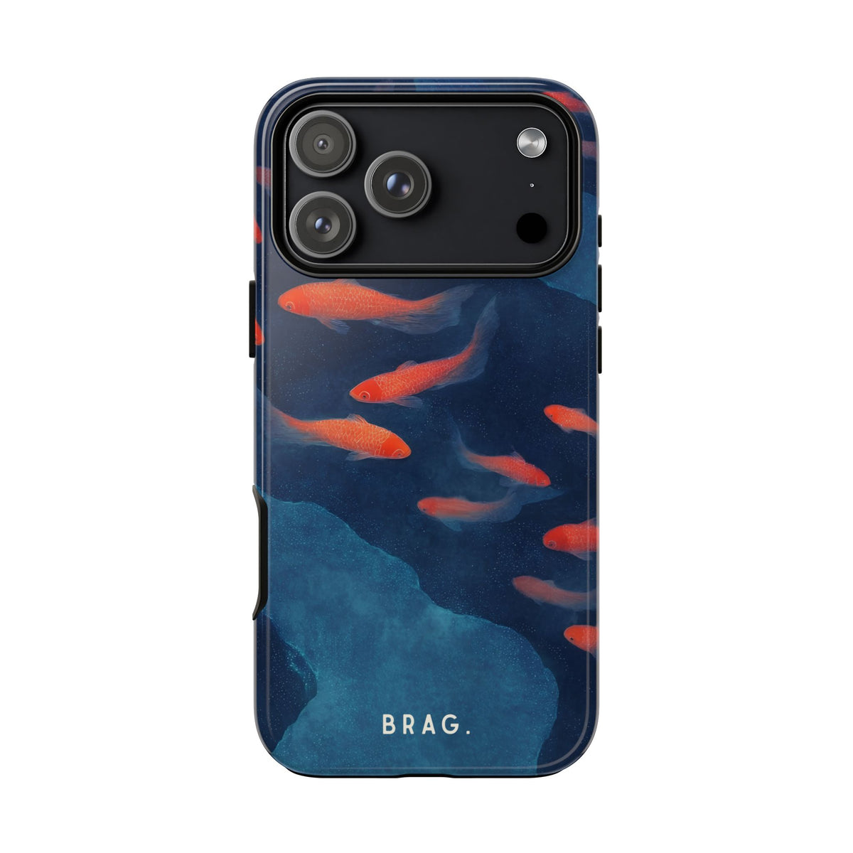 Midnight Swim Tough Phone Case – Shockproof Protective iPhone Cover