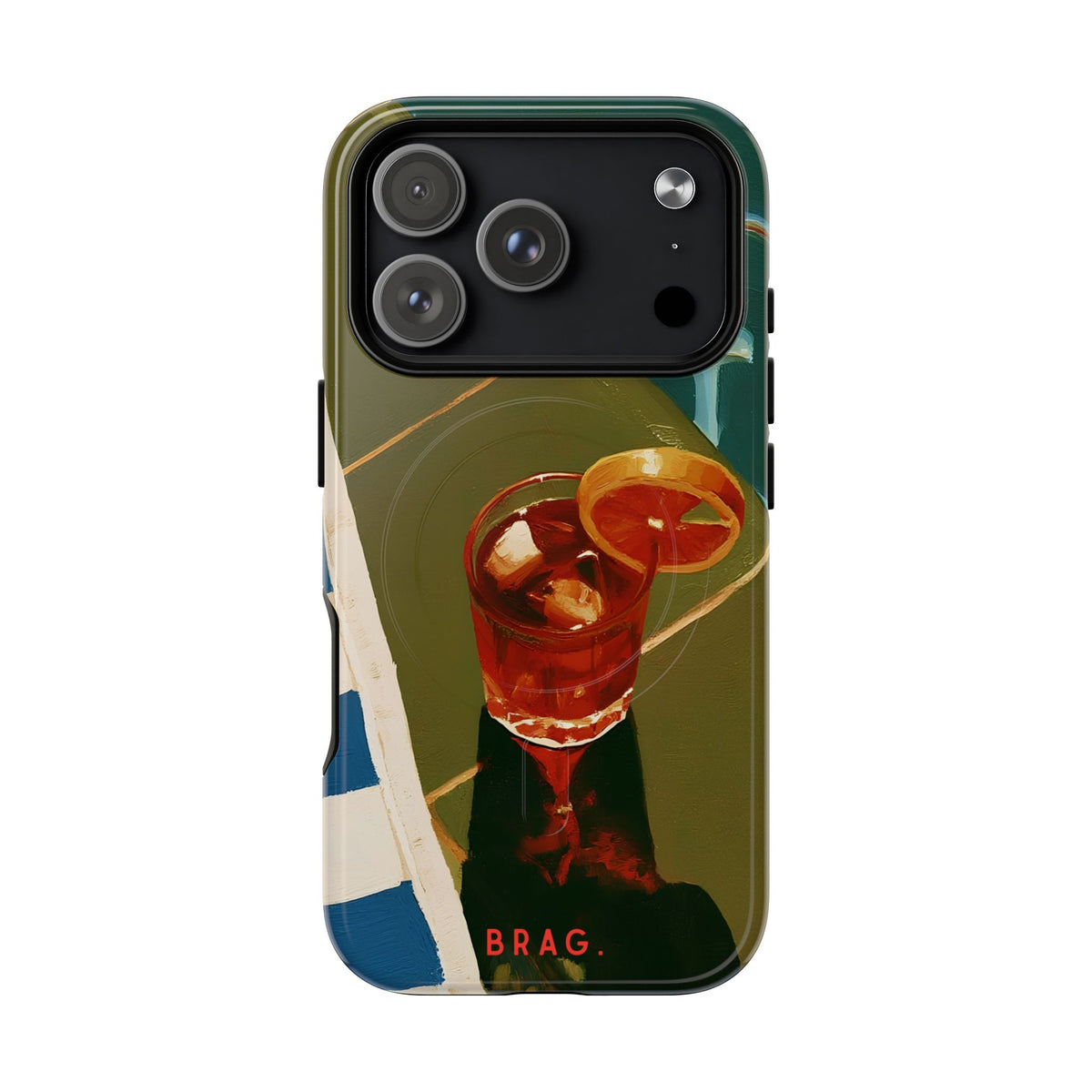 Aperol Hour MagSafe Tough Phone Case — Magnetic Protective Cover