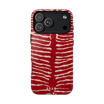 Striped Heat MagSafe Tough Phone Case — Magnetic Protective Cover
