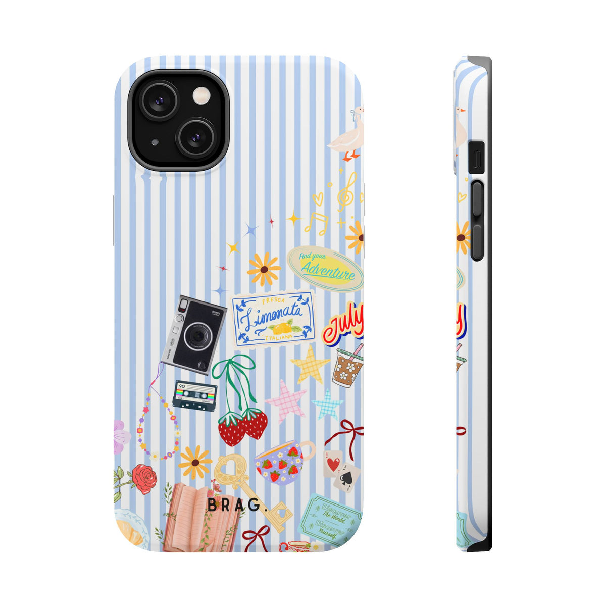 Travel Girl Magnetic Impact-Resistant Phone Case