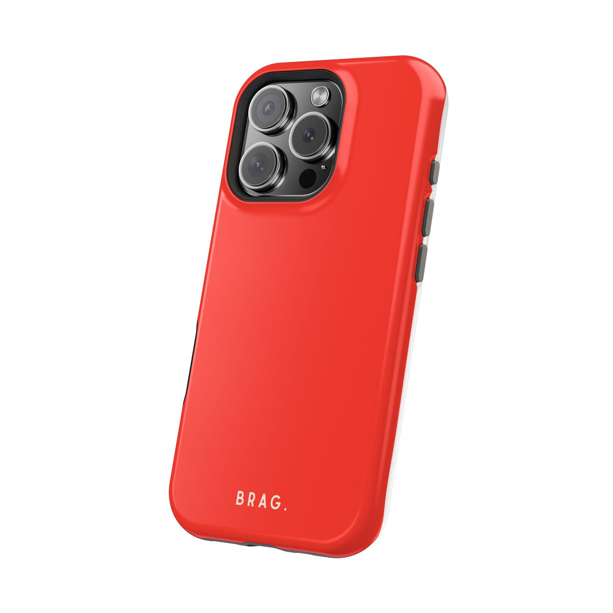Brag Red Magnetic Impact-Resistant Phone Case