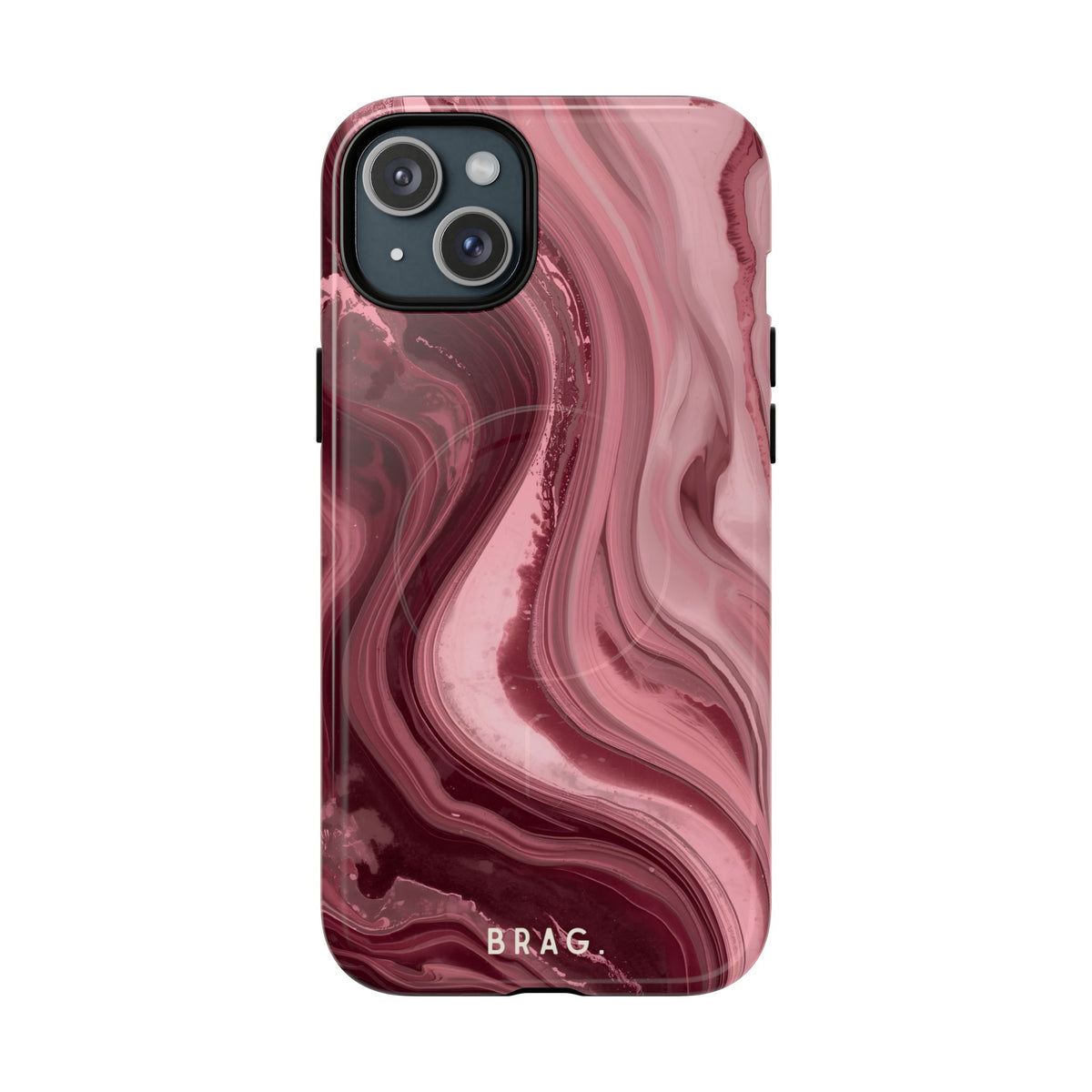 Cherry Smoke MagSafe Tough Phone Case — Magnetic Protective Cover