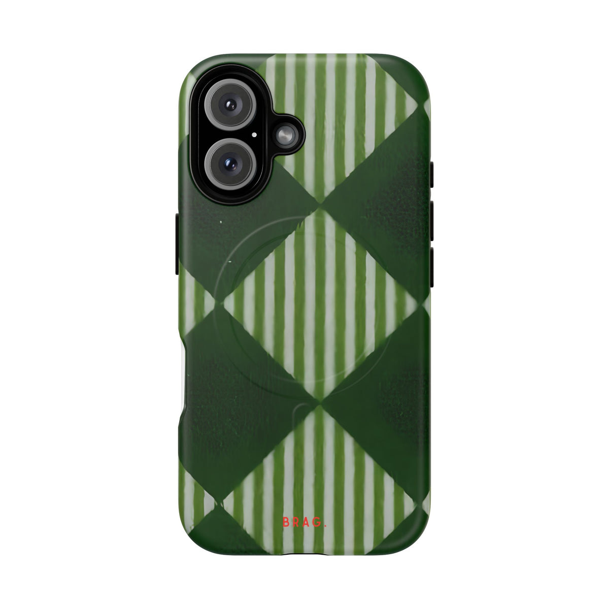 Woven Pattern MagSafe Tough Phone Case — Magnetic Protective Cover