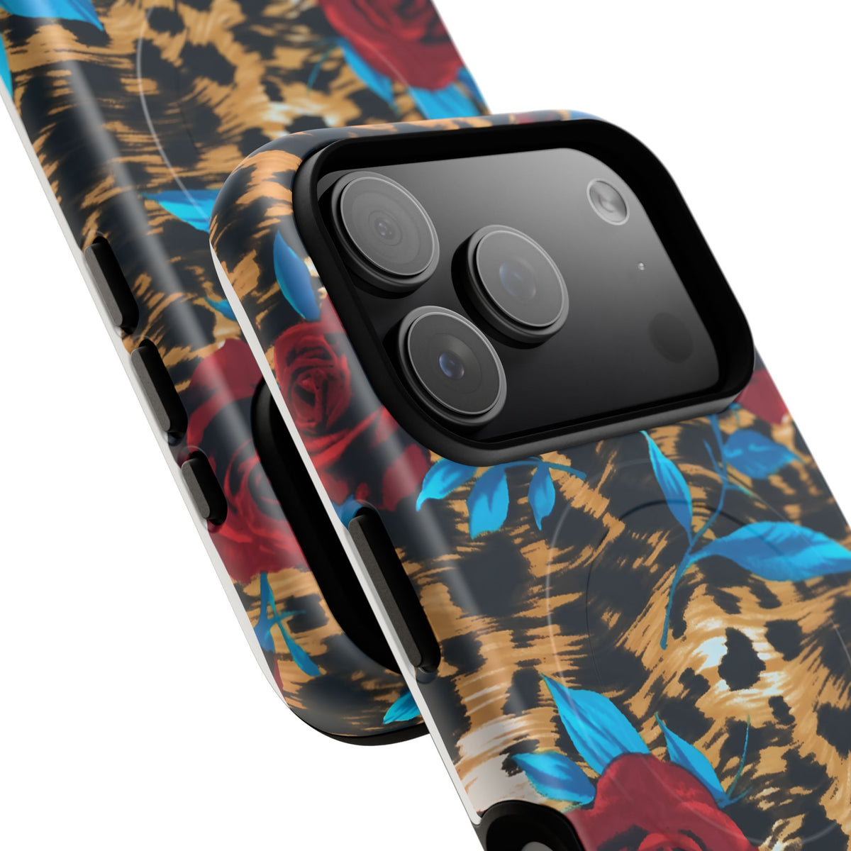 Wild Rose MagSafe Tough Phone Case — Magnetic Protective Cover